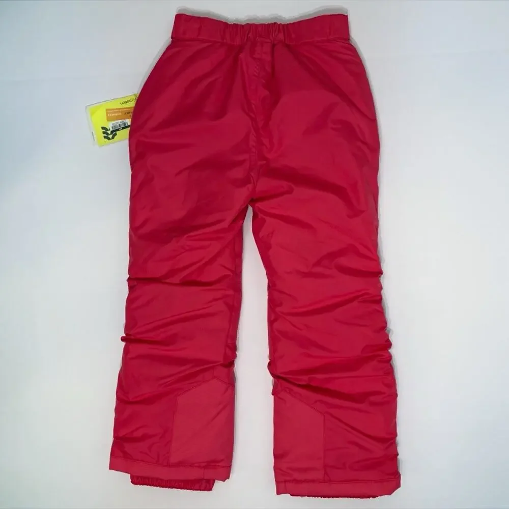All In Motion Youth Pink Snow Pants Waterproof Warm Ski Snowboard Size M